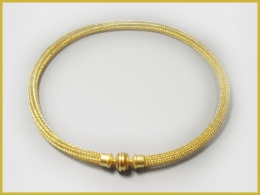 Strickkette, 750 Gelbgold